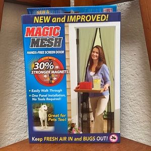 🔹NEW.. Magic Mesh Hands Free Screen Door…